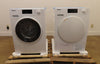 Miele 24" White Front Load Washer and Dryer Set WWD160 / TXD160WP
