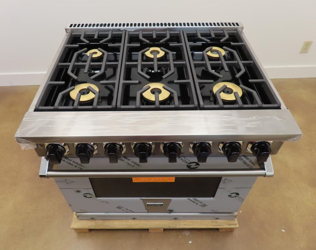 Viking 7 Series VDR73626BSSLP 36 Inch Pro-Style Dual-Fuel Range 2024 Model