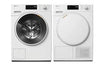 Miele 24" White Front Load Washer and Dryer Set WWD160 / TXD160WP