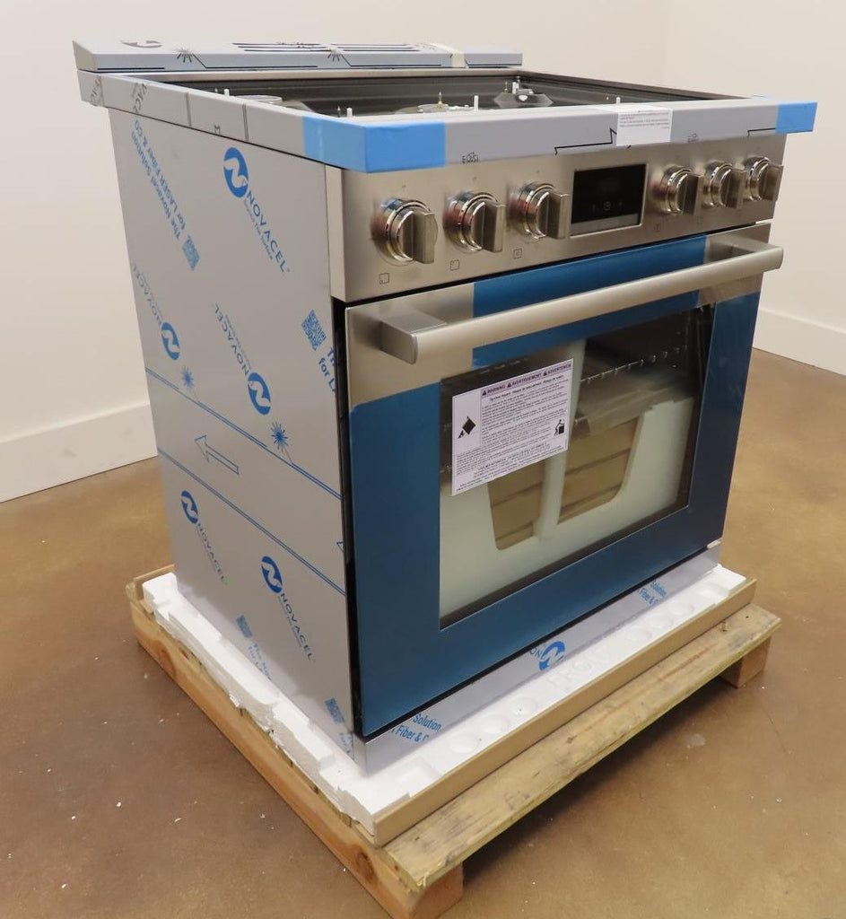 Bosch 800 Series HGS8055UC 30" StainlesSteel Freestanding Gas Range FullWarranty