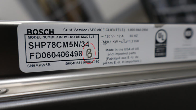 Bosch 24" 42 dBA Fully Integrated Built-In Smart 800 Series Dishwasher SHP78CM5N