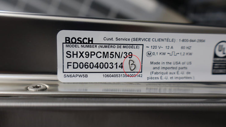 Bosch 24" Benchmark Series Fully Integrated Built-In Smart Dishwasher SHX9PCM5N