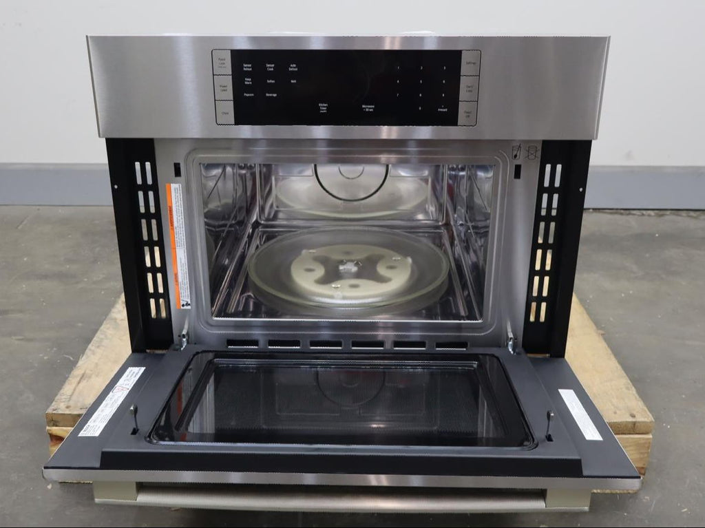 Bosch 500 Series 27" LCD Controls Automatic Built-In Microwave Oven HMB57152UC