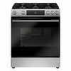 Bosch 100 Series HGF1050MUC 30 Inch Slide-In Stainless Steel Gas Range