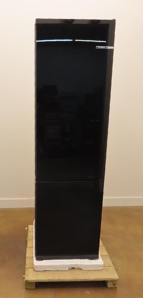 Bosch 800 Series B24CB80ESB 24" Freestanding Smart Black Glass Refrigerator