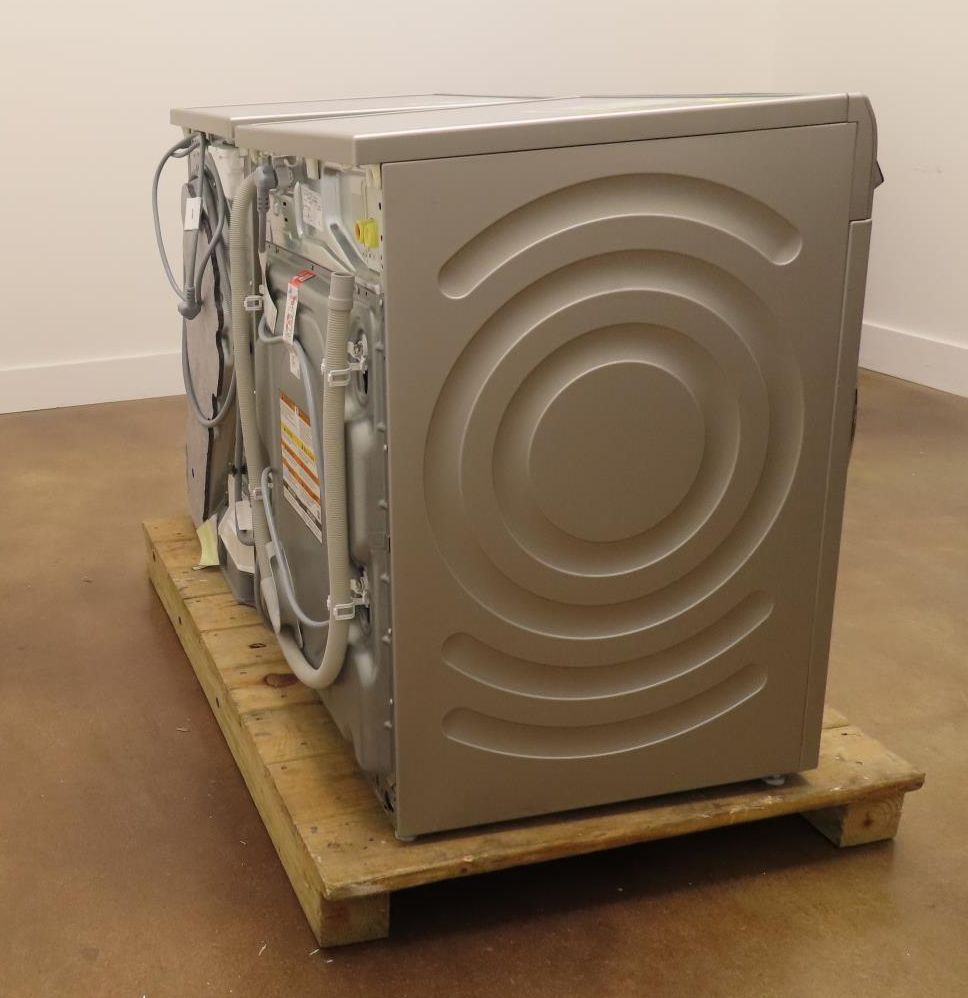 Bosch 800 Series WGB246AXUC / WQB245AXUC Front 24" Grey Load Washer & Dryer Set