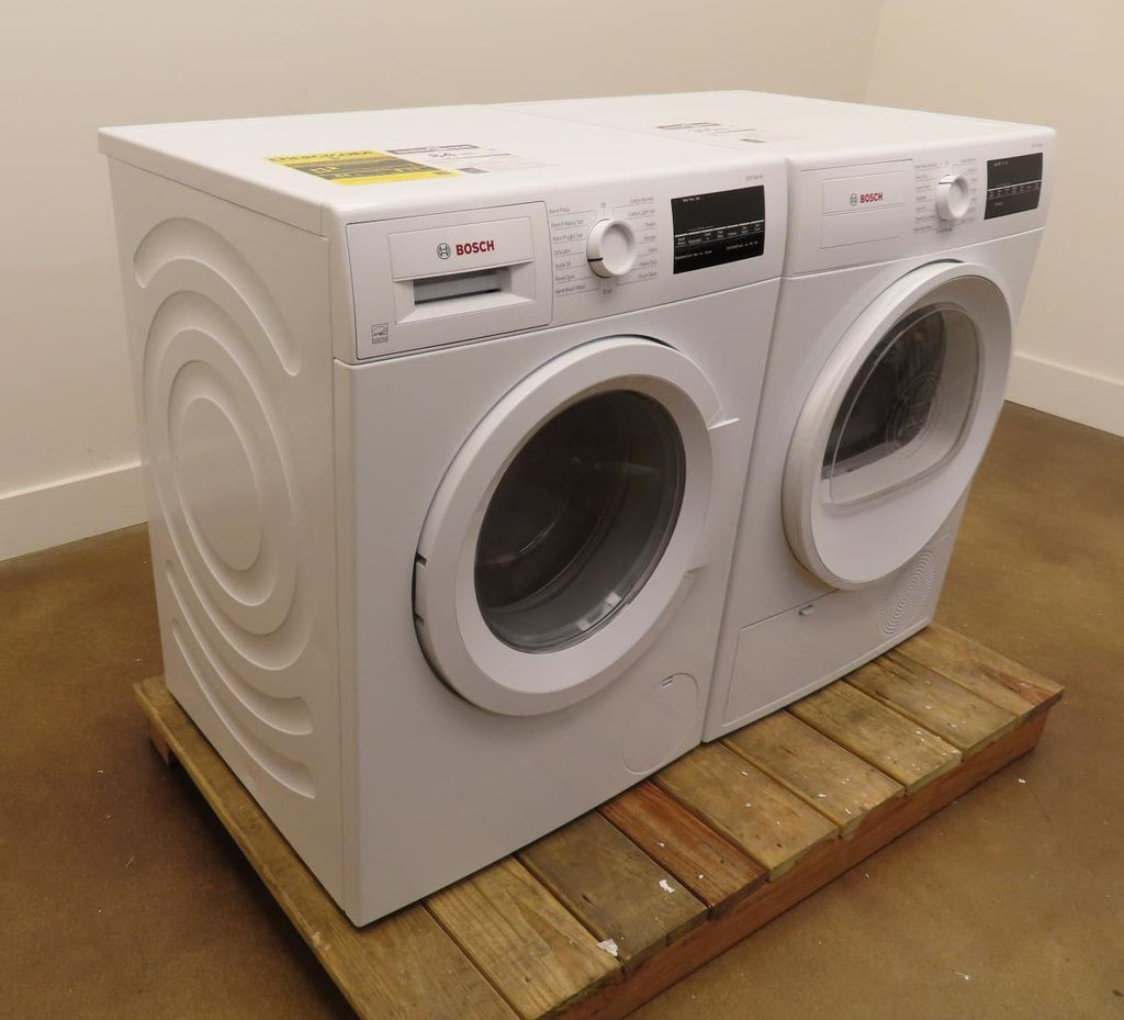 Bosch 300 Series WGA12400UC / WPA12100UC Front Load Washer & Ventless Dryer set