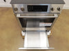 Bosch 800 Series HEI8056U 30" Warming Zone Slide-In Electric Range Images