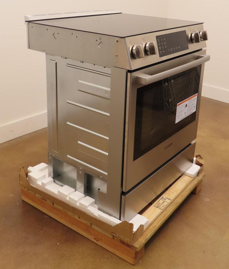Bosch 800 Series HEI8056U 30" Warming Zone Slide-In Electric Range Images