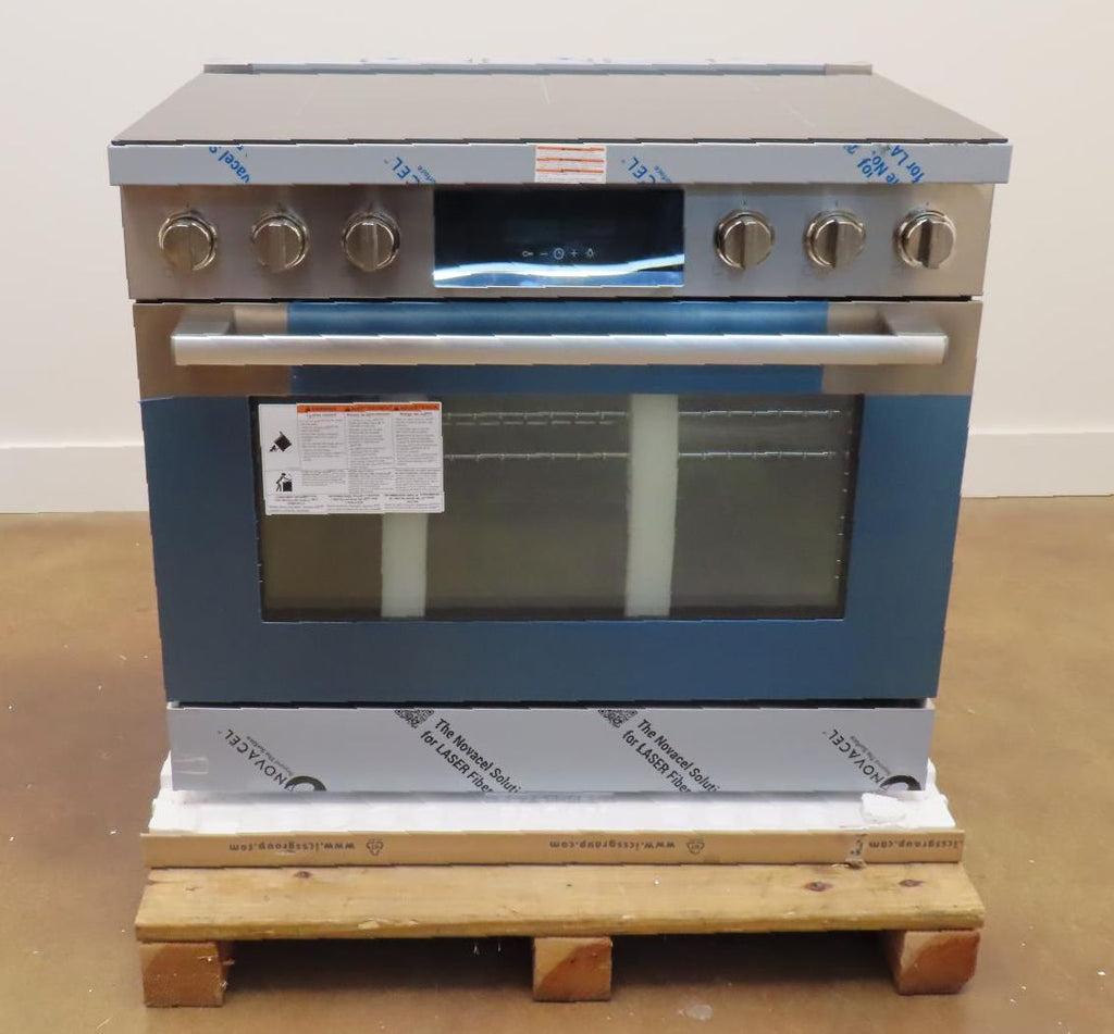 Bosch 800 Series HIS8655U 36" Slide-In Induction Stainless S Range Full Warranty