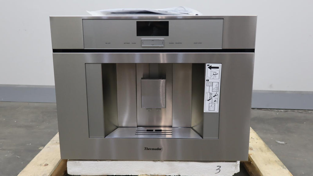 Thermador TCM24PS 24" Smart Built-In Plumbed Coffee Machine Full Warranty
