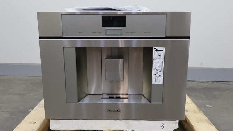 Thermador TCM24PS 24" Smart Built-In Plumbed Coffee Machine Full Warranty