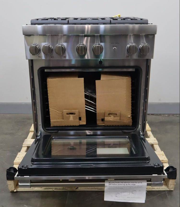 Thermador Pro Harmony 30" SS 5 Sealed Star Burners Pro-Style Gas Range PRG305WH
