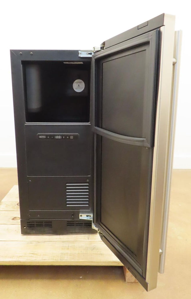 Marvel MLNP115SS01B 15" Built-In Nugget Stainless Ice Maker With a pump Pics