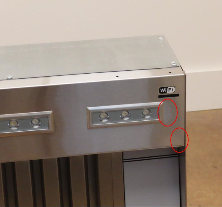 Thermador Professional Series VCIN48GWS 48" Wifi Smart Custom Insert Hood Pics