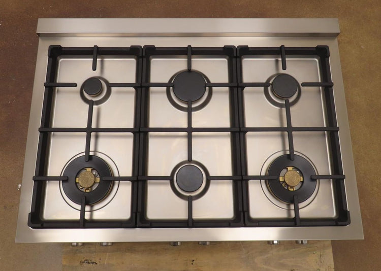 Bertazzoni Professional Series PROF366RTBXT 36" Gas Rangetop Full Warranty