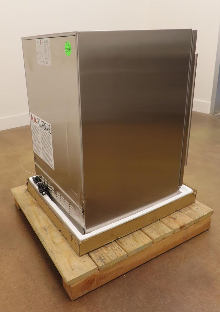 XO XOU24ORSR 24" Outdoor Stainless S Refrigerator with Glass Shelves Right Hinge
