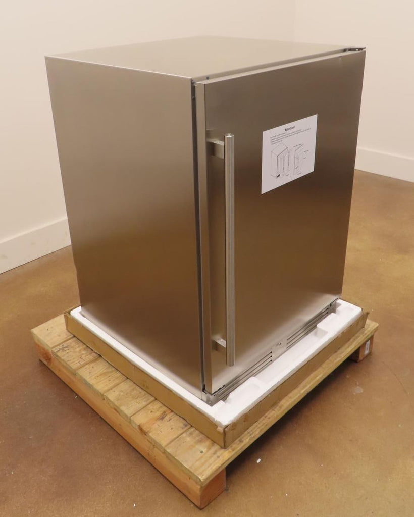 XO XOU24ORSR 24" Outdoor Stainless S Refrigerator with Glass Shelves Right Hinge