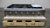 Bosch 36" 800 Series 6 Sealed Burners Gas Slide-In Stainless Rangetop RGM8658UC