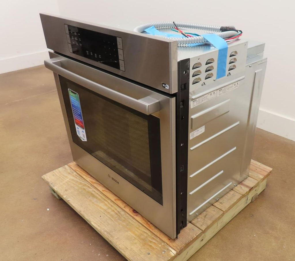 Bosch 800 Series HBL8454UC 30" Single Convection Smart Electric Wall Oven Pics