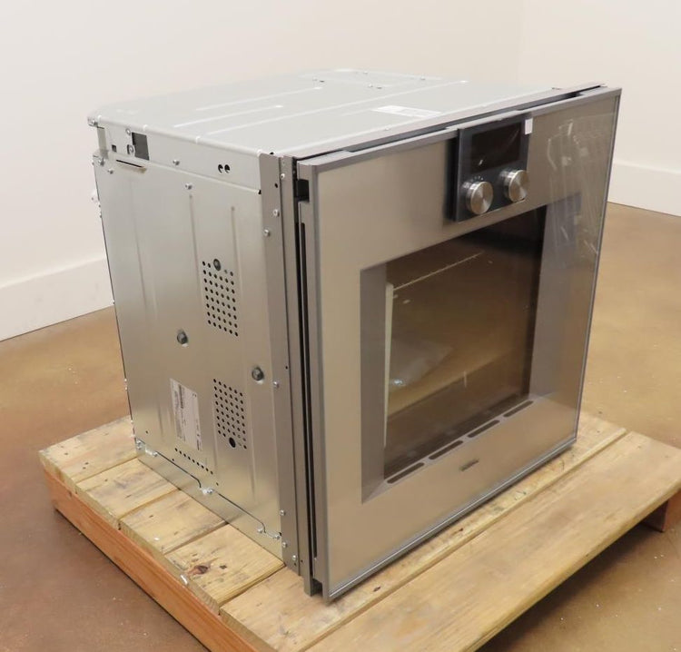 Gaggenau 400 Serie BO451612 24" Home Connect Smart 3.2 Cu. Ft Electric Wall Oven