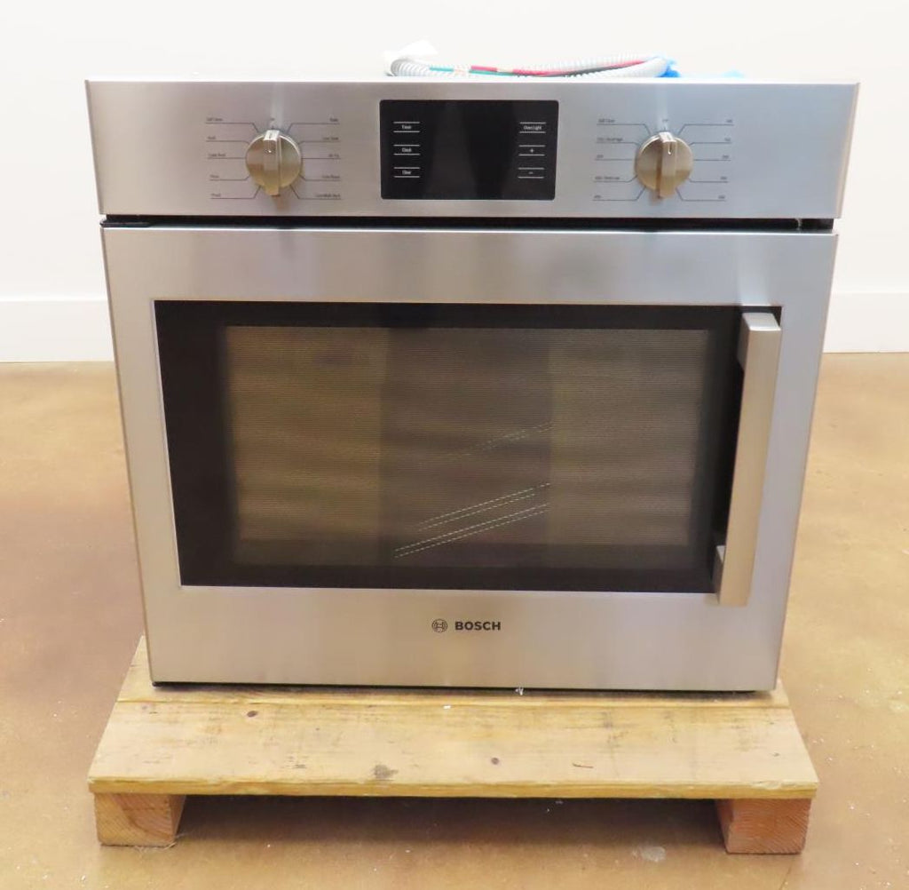 Bosch 500 Series HBL5455LEU 30" Single Electric Wall Oven Stainless Steel