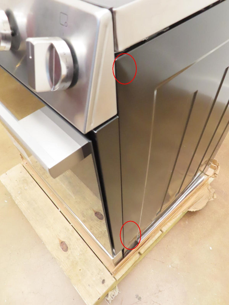 Bosch 100 Series HEF1050MU 30 in SlideIn Electric Convection Range With Warranty