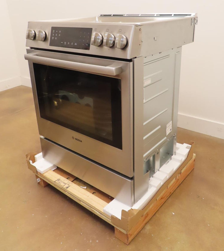 Bosch 800 Series HGI8056UC 30" Stainless Steel Slide-In Convection Gas Range Pic