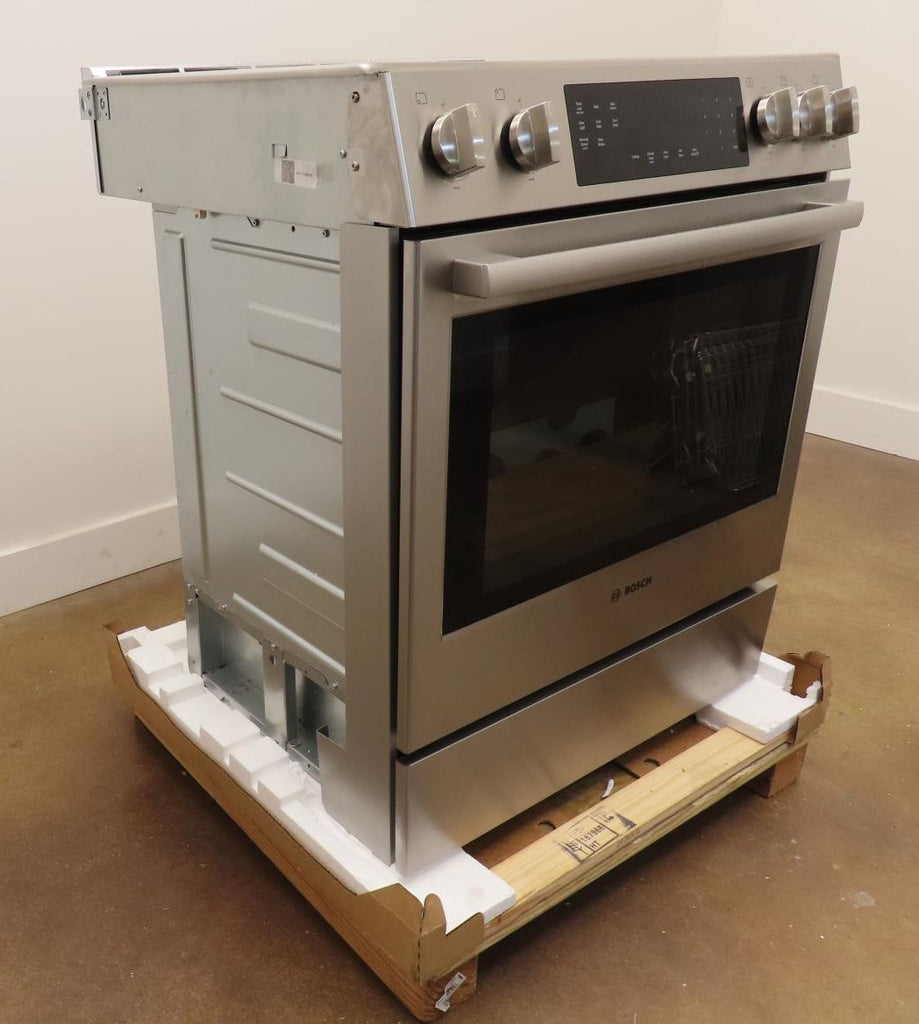 Bosch 800 Series HGI8056UC 30" Stainless Steel Slide-In Convection Gas Range Pic
