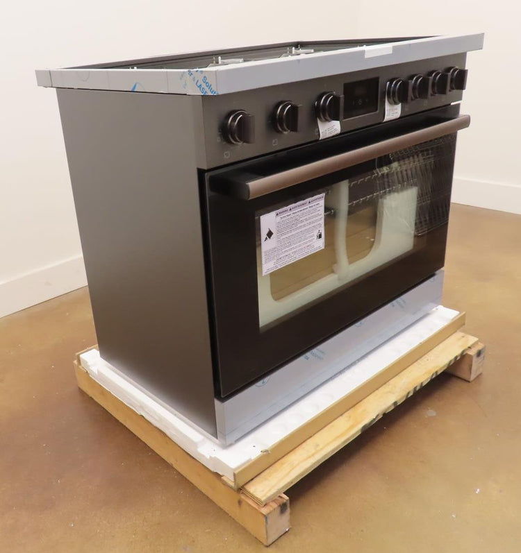 Bosch 800 Series HGS8645UC 36" Black Stainless Freestanding Gas Range