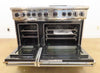 Viking 7 Series VDR74826GSS 48" Freestanding Professional Dual Fuel Range Pics