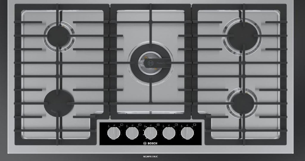 Bosch Benchmark Series NGMP659UC 36" Stainless S. Gas Cooktop Full Warranty