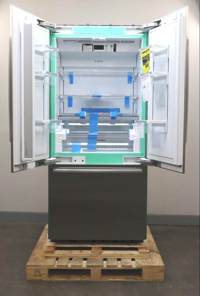 Bosch 36" SS Built-In Benchmark Series French Door Smart Refrigerator B36BT935NS