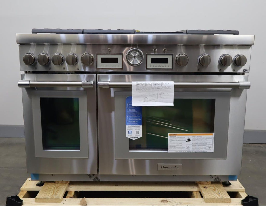 Thermador Pro Grand 48" 6 Sealed Star Burners Pro-Style Gas Range PRG486WDG