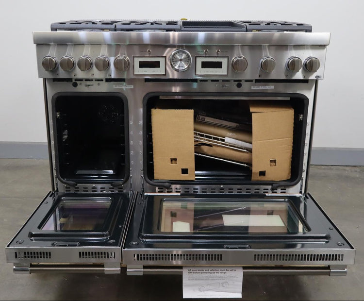 Thermador Pro Grand 48" 6 Sealed Star Burners Pro-Style Gas Range PRG486WDG