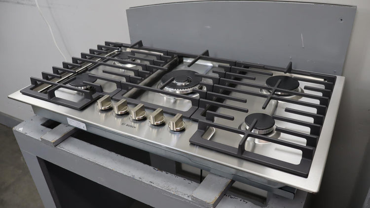 Bosch 800 Series 36" 5 Sealed Burners Built-In Gas Cooktop NGM8659UC