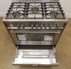 Verona VDFSGG365SS 36" Designer Series Stainless Steel Gas Range
