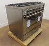 Verona VDFSGG365SS 36" Designer Series Stainless Steel Gas Range