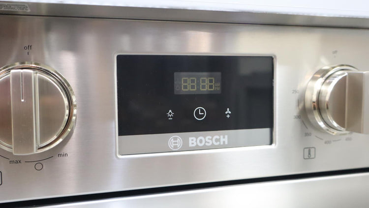 Bosch 30" 800 Series Stainless 5 Burner 3.6 Cu.ft Freestand Gas Range HGS8055UC