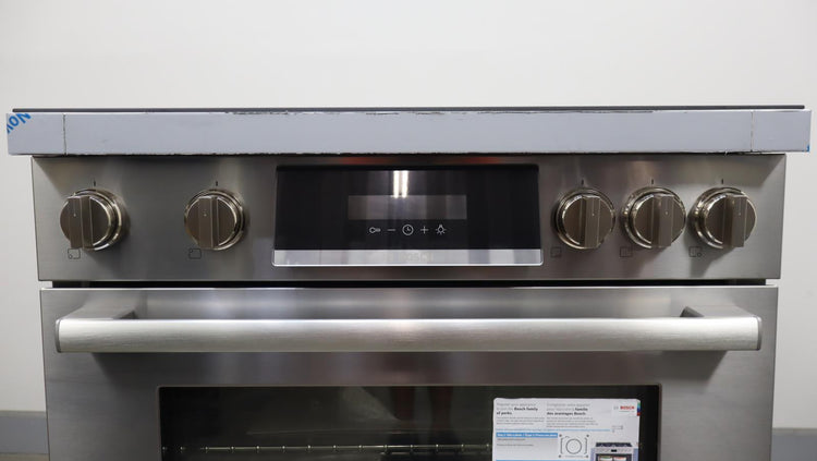 Bosch 30" 800 Series Stainless Freestanding Induction Electric Range HIS8055U