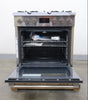 Bosch 30" 800 Series Stainless 5 Burner 3.6 Cu.ft Freestand Gas Range HGS8055UC