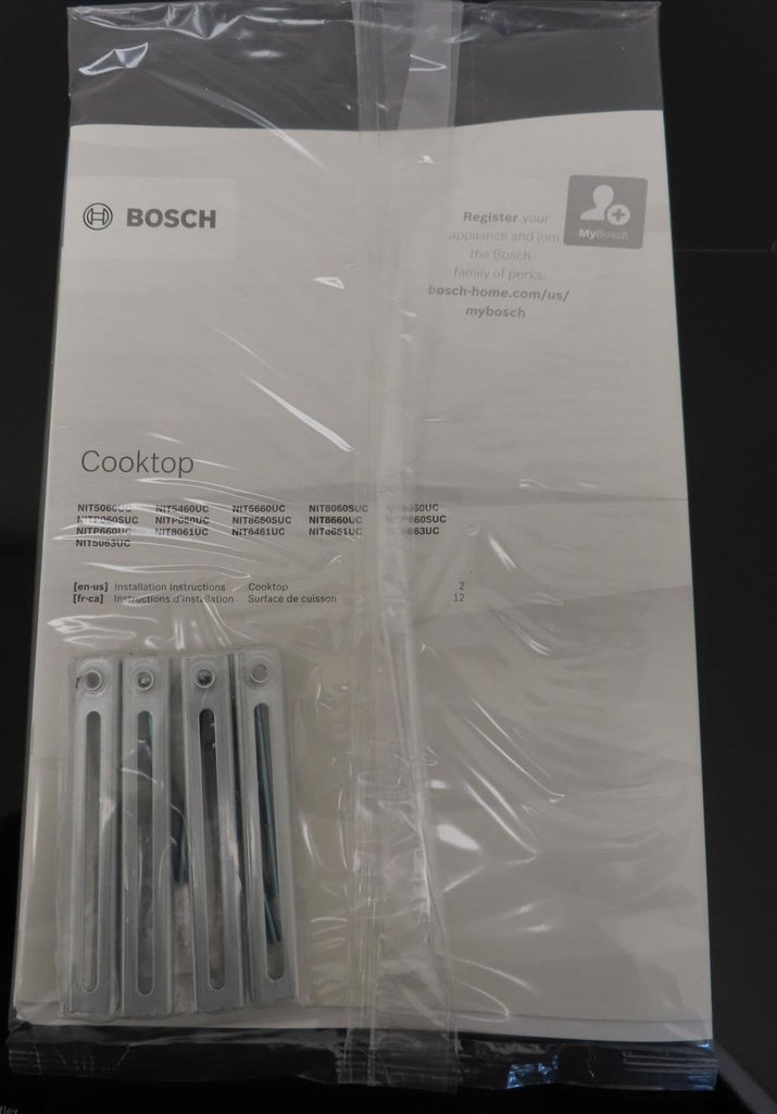 Bosch Benchmark Series NITP060UC 30 Inch Induction Smart Cooktop with 4 Elements