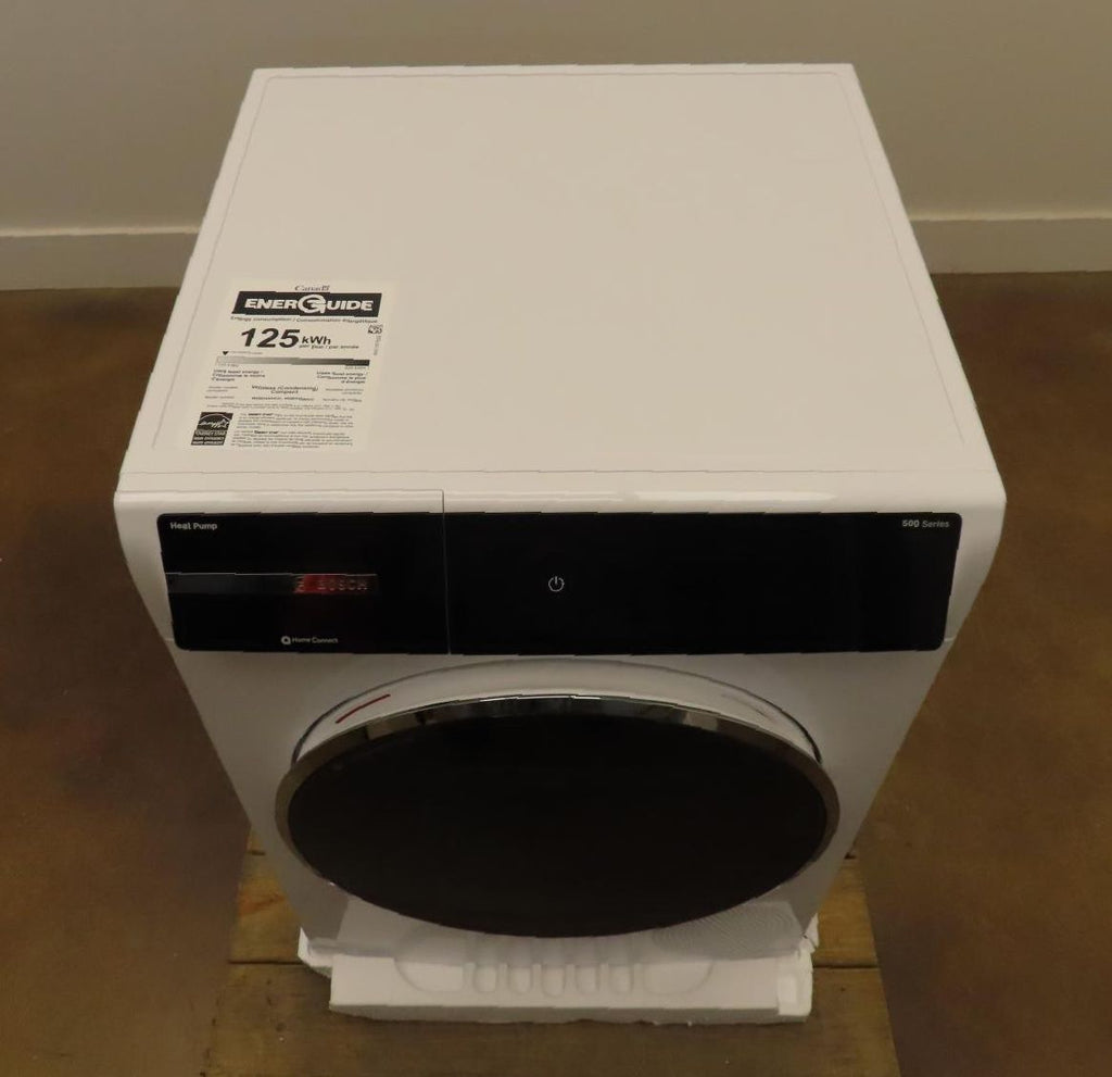Bosch 500 Series WQB245B0UC 24 Inch Compact Heat Pump Dryer 4.0 cu ft Capacity