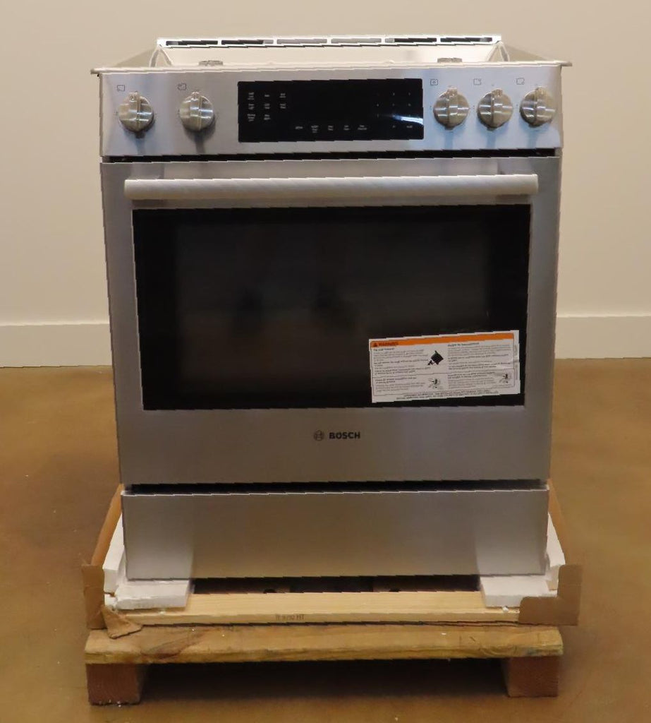 Bosch 800 Series HGI8056UC 30" Stainless Steel Slide-In Convection Gas Range Pic