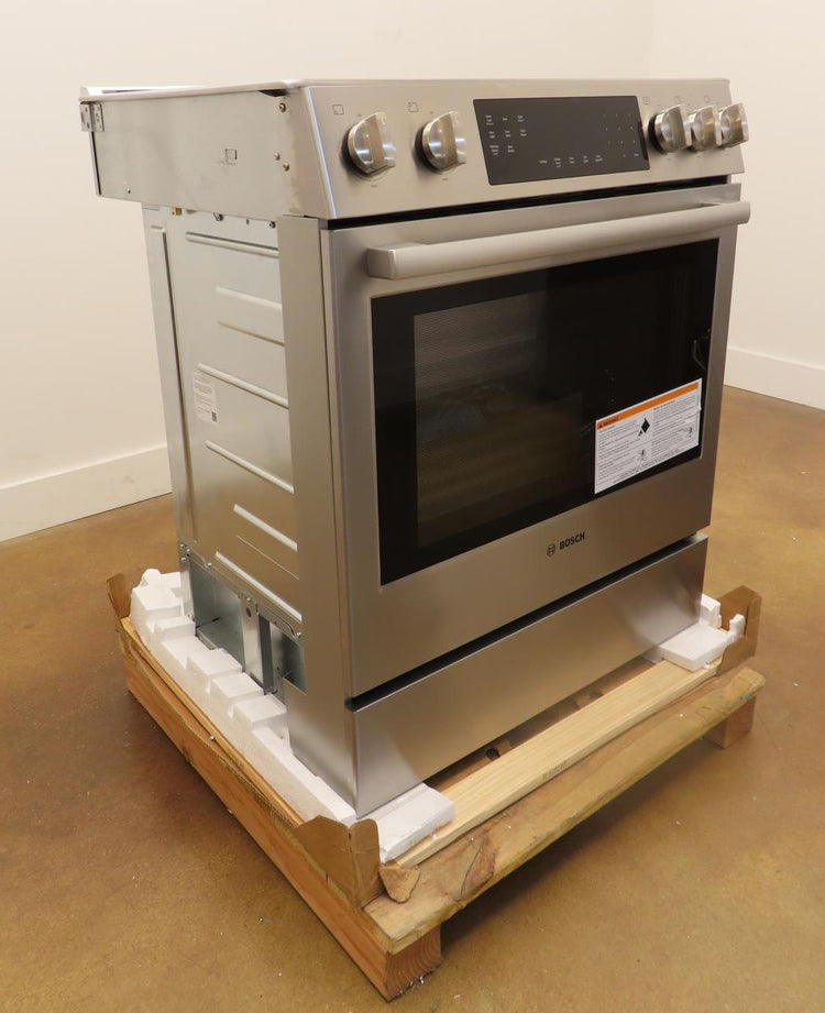 Bosch 800 Series HGI8056UC 30" Stainless Steel Slide-In Convection Gas Range Pic