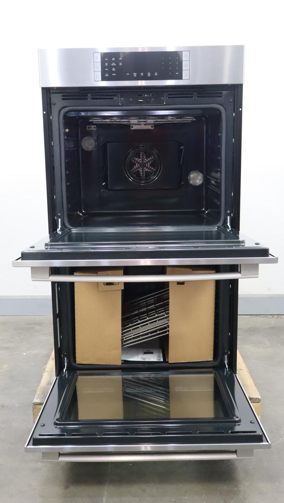 Bosch 800 Series 30" SS Fast Pre Heat Double Electric Wall Oven HBL8651UC