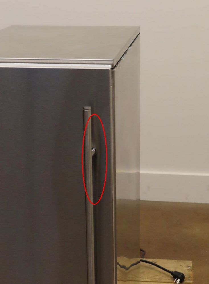 Scotsman Brilliance Series SCN60PA1SS 15" Undercounter Ice Maker Left Hinge