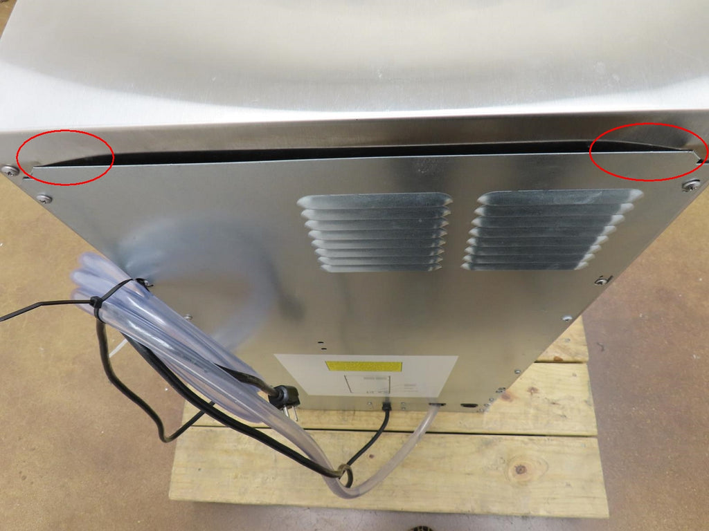 Scotsman SCCP30MA1SU 15 Inch Under Counter Panel Ready Square Ice Maker