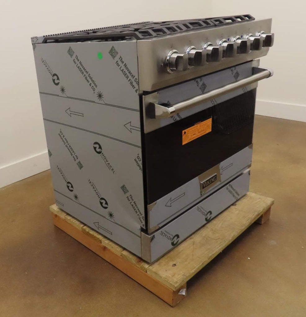 Viking 3 Series RVGR33025BSS 30" 5 Burners Freestanding Gas Range 2025 Model