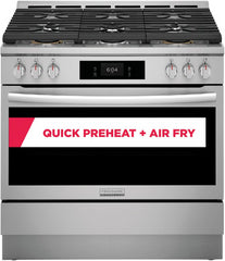 Frigidaire Gallery® 36" Smudge-Proof® Stainless Steel Freestanding Gas Range